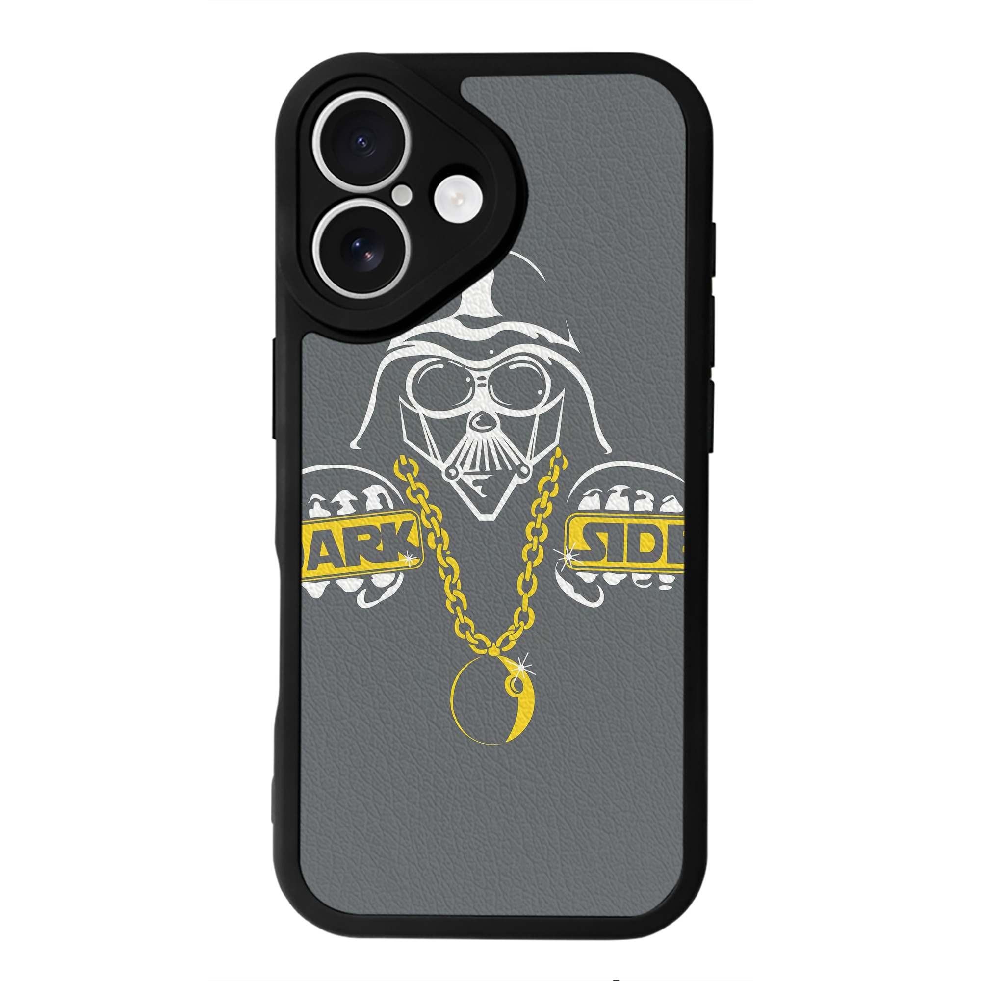 （画像用） スター・ウォーズ Star Wars 【iPhone 16シリーズ対応】シリコンスマホケース（レザー調） 材質：シリコン